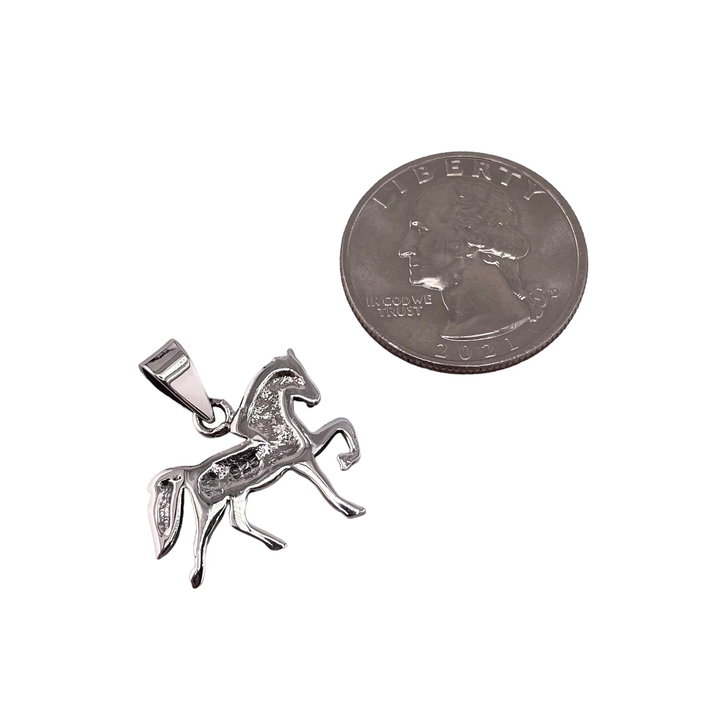 Horse Pendant Small Sterling Silver