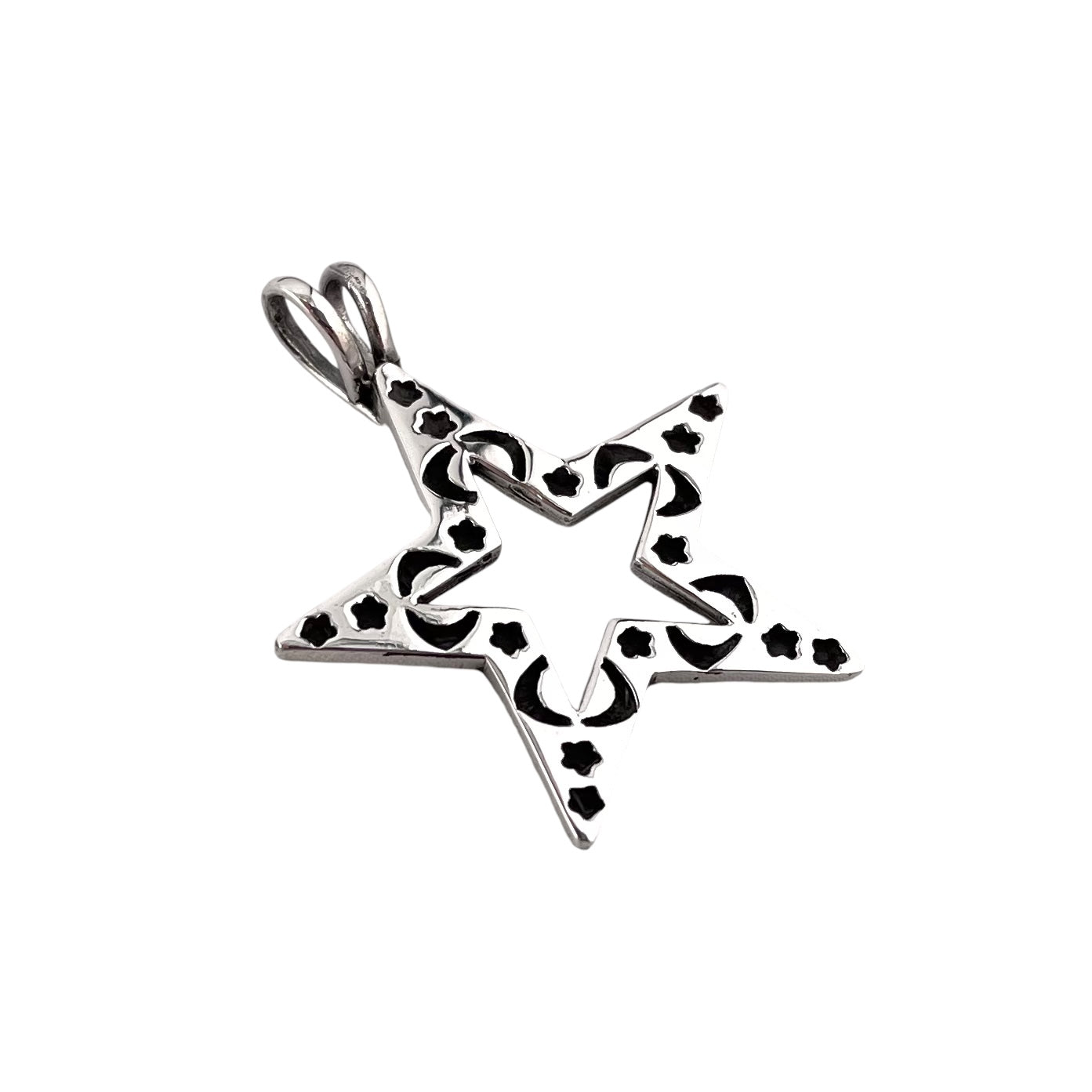 Star Pendant Sterling Silver