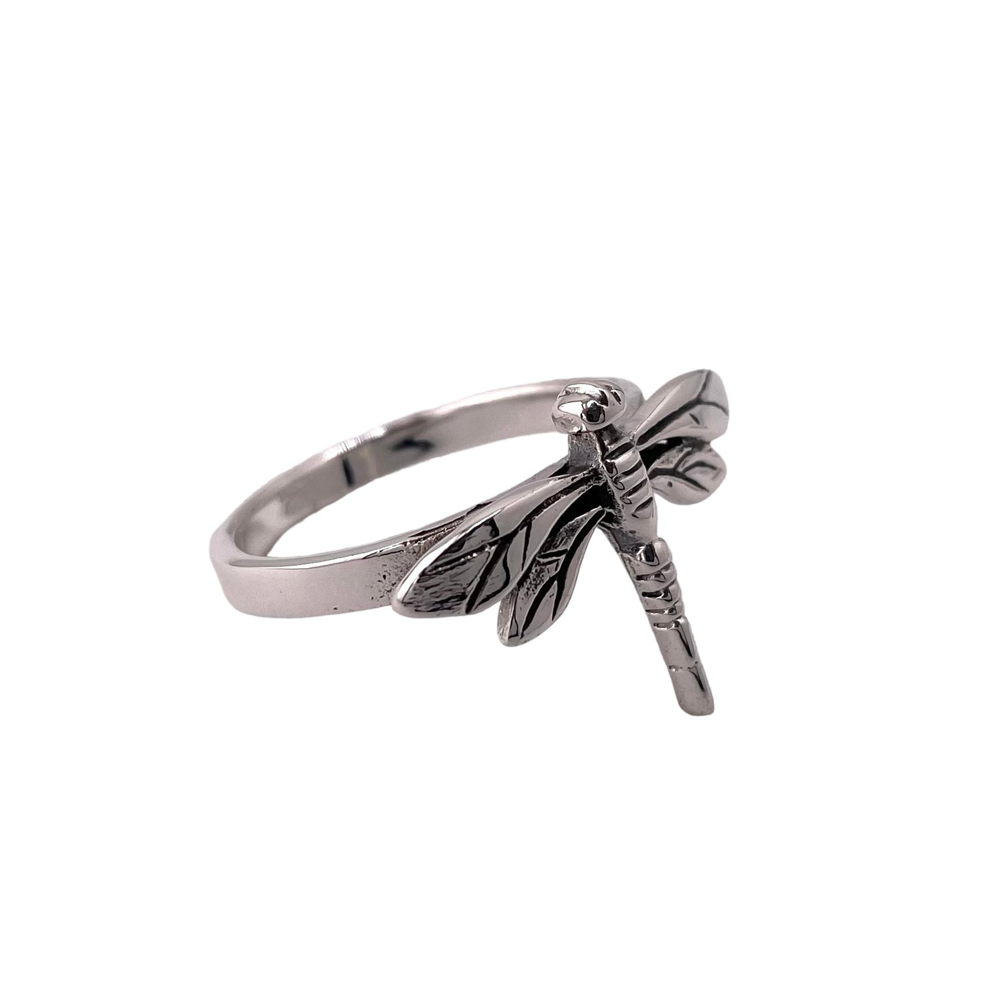 Dragonfly Ring Sterling Silver