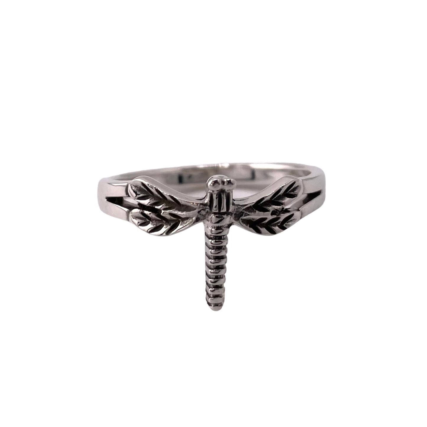 Dragonfly Ring Sterling Silver