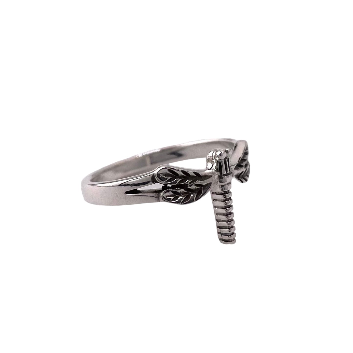 Dragonfly Ring Sterling Silver