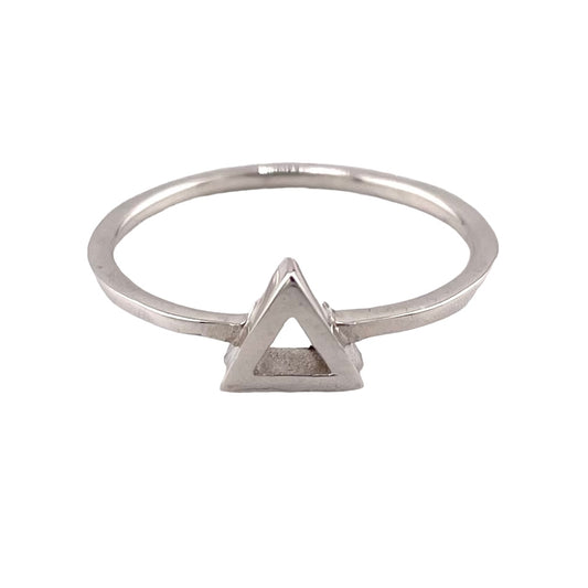 Triangle Ring Sterling Silver