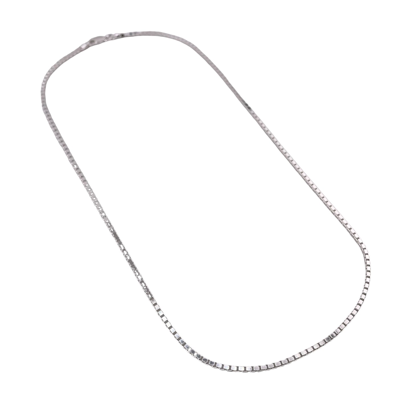 Sterling Silver Box 040 2mm Necklace Chain Italian Italy Solid .925 Jewelry