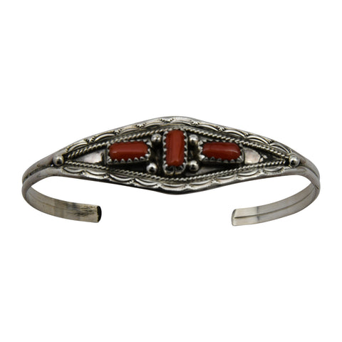 Southwest Split Leather Cuff Bracelet