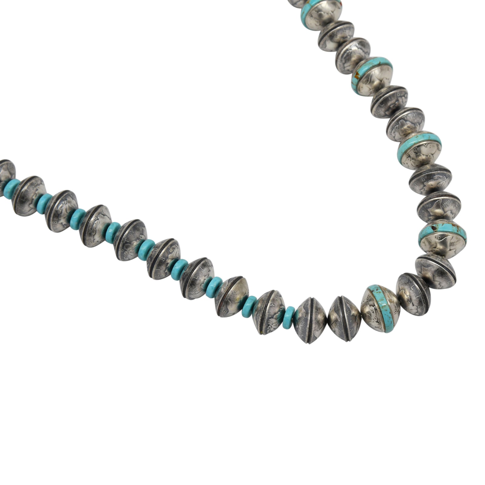 Navajo mercury hot sale dime necklace